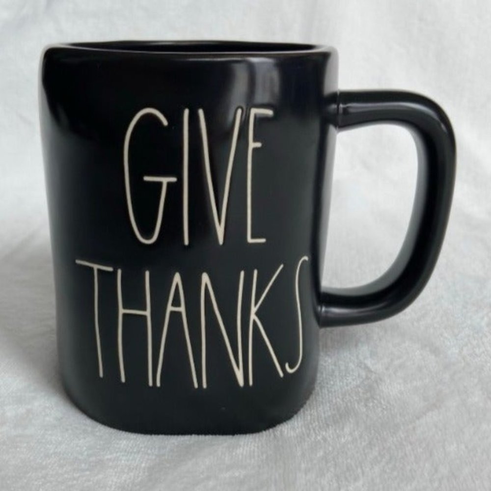 Rae Dunn GIVE THANKS Mug